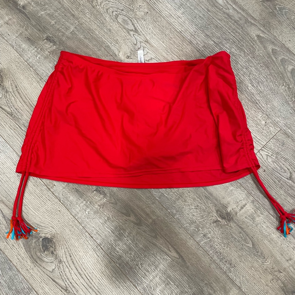 Cacique swim skirt with built in brief size 24
